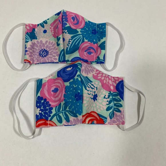 Floral‎ Face Mask / Flower Face Mask - Picture 7 of 12